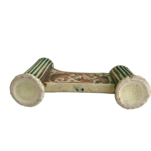 Roseville Donatello Double Bud Vase - Picture 7 of 11